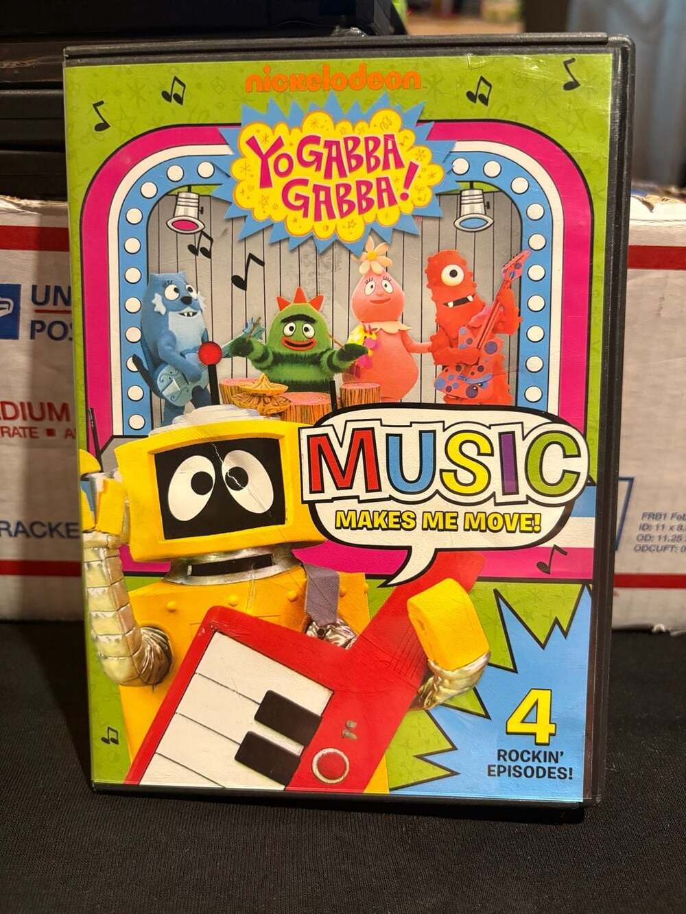 Nickelodeon Yo Gabba Gabba Music Makes Me Move DvD